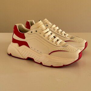 Dolce & Gabbana Daymaster Low 'White Red' sneakers trainers Men’s 8 US (UK 7)